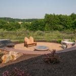 paver patio with water feature in johnstown-8