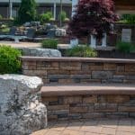 paver patio with water feature in johnstown-9