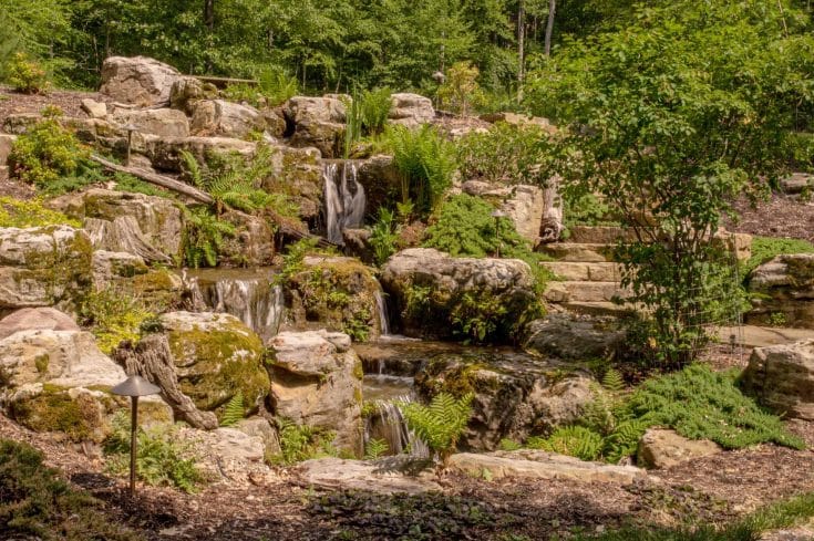 Large Waterfalls and Water Feature in Hollidaysburg, PA